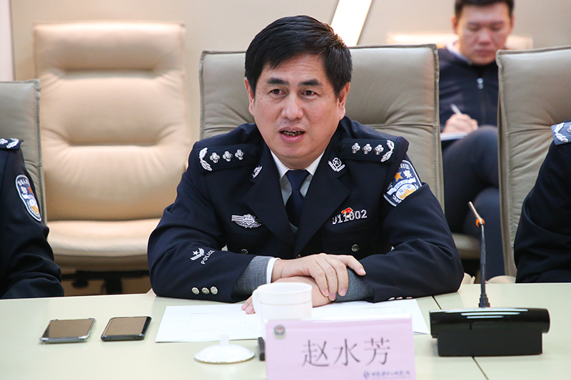 公安大学校党委书记陈定武带队来我所参观调研,并与我所所长仇保利